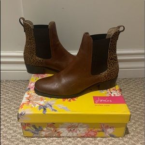 Joules Autumn Boots (Ocelot Print)